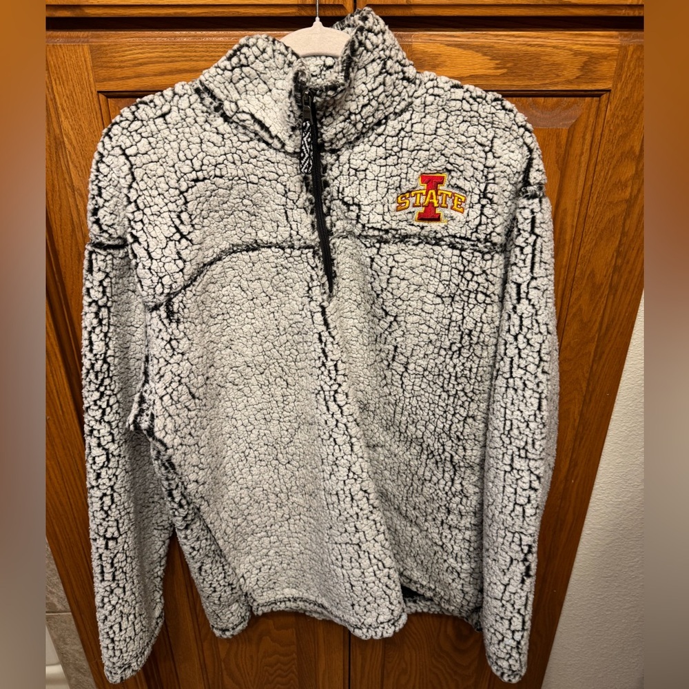 Women’s boxer craft Iowa state Sherpa 1/4 zip